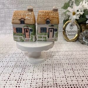 Charming Cottage Salt and Pepper Shakers